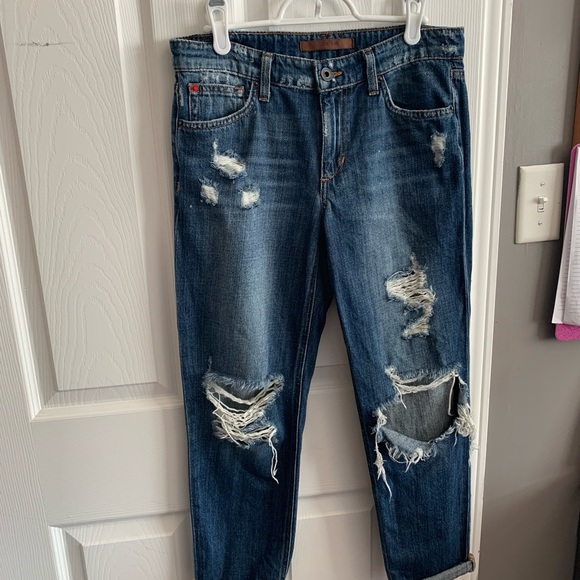 JOE’S Denim Billie Crop Destroyed Boyfriend Slim - Picture 7 of 13